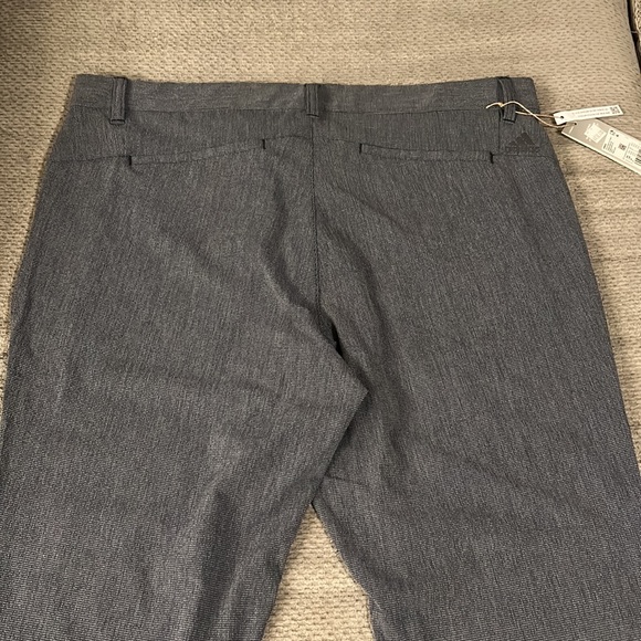 ADIDAS CROSSHATCH GOLF PAINT MENS  SIZE 36X30 - Picture 7 of 12